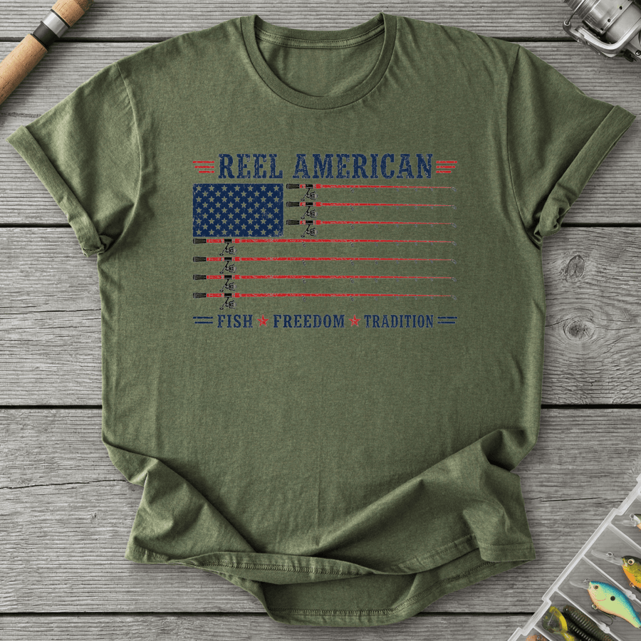 Reel American Fish Freedom Tradition T-Shirt
