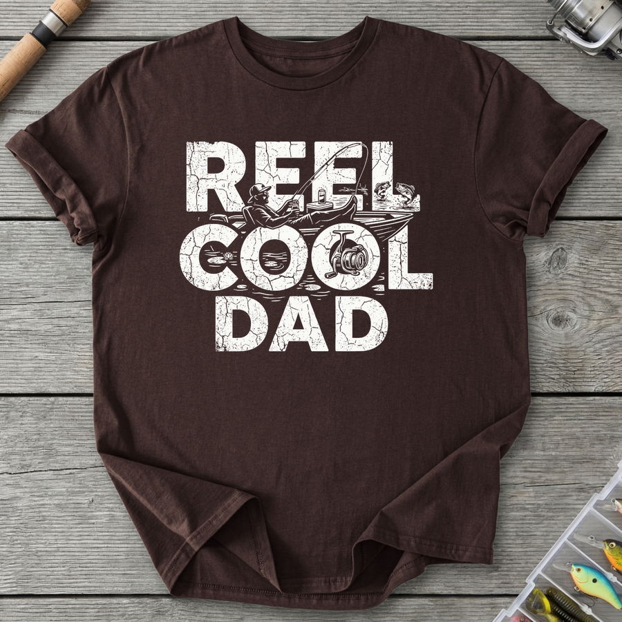 Reel Cool Dad Fishing T-Shirt