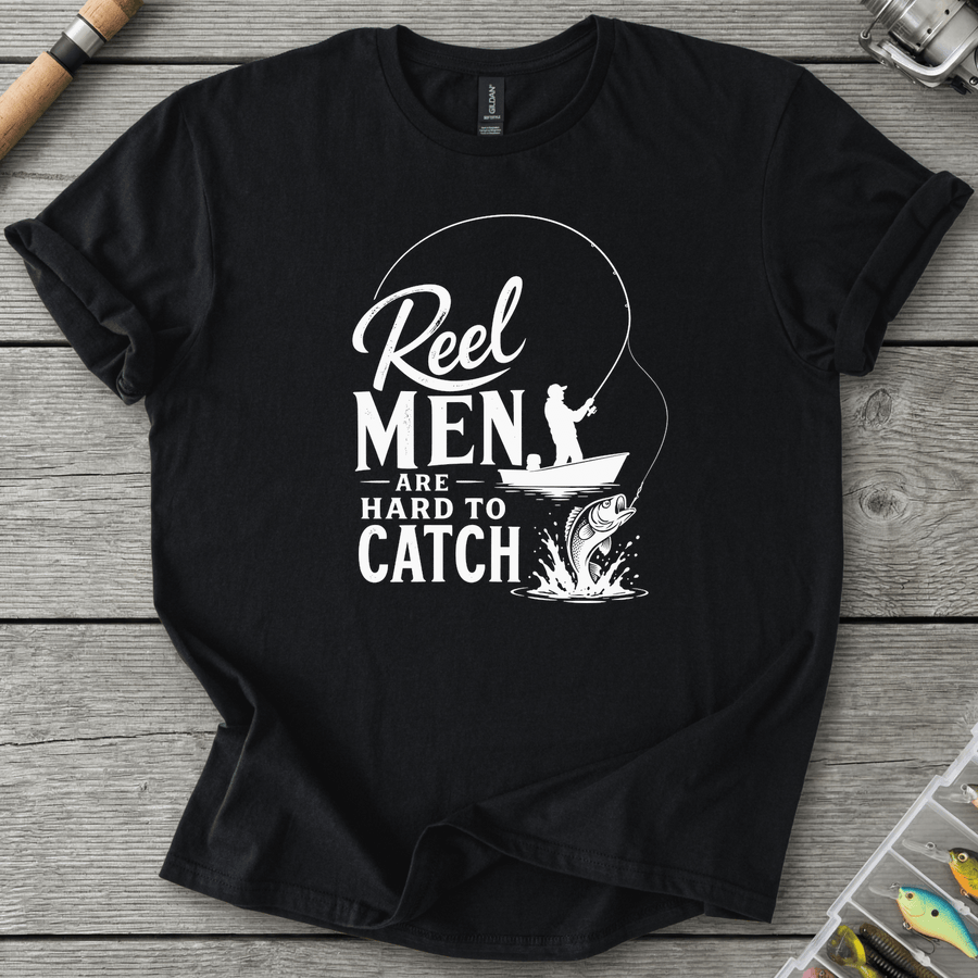 Reel Men Hard To Catch T-Shirt