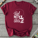 Reel Men Hard To Catch T-Shirt