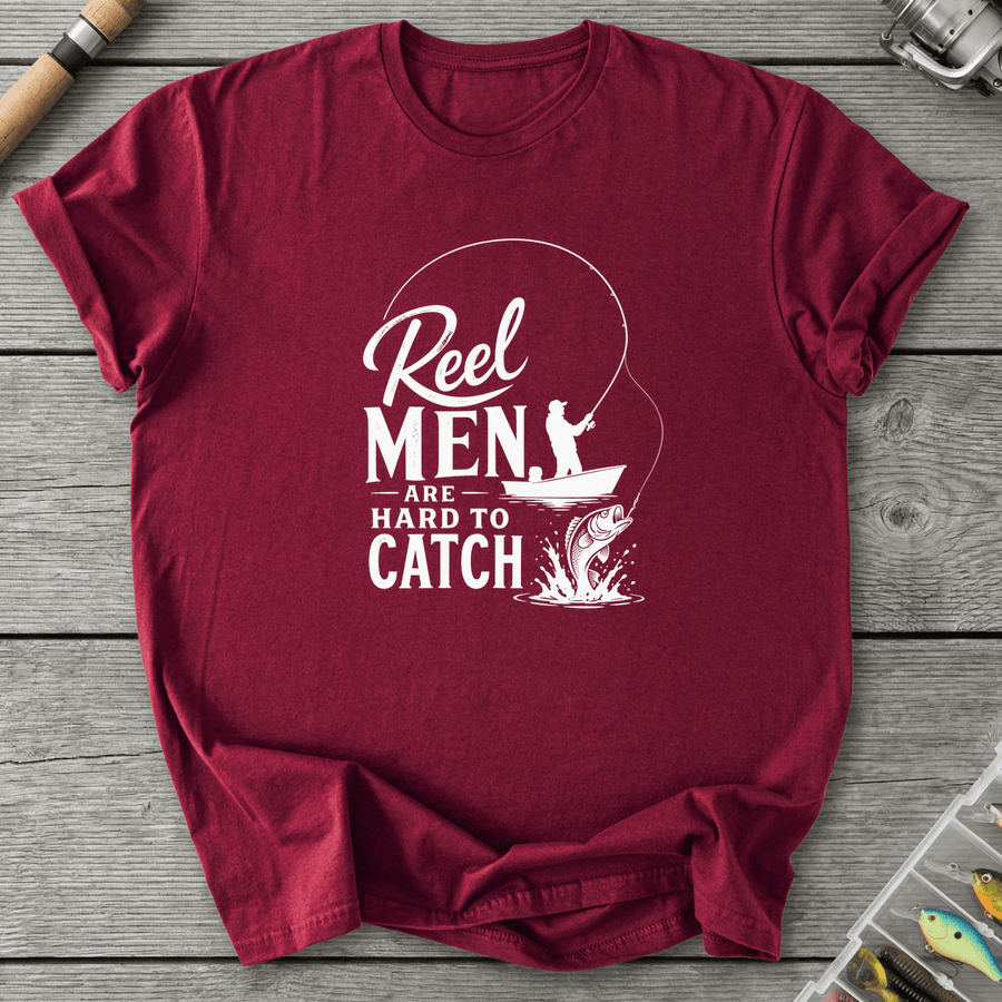 Reel Men Hard To Catch T-Shirt