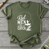 Reel Men Hard To Catch T-Shirt