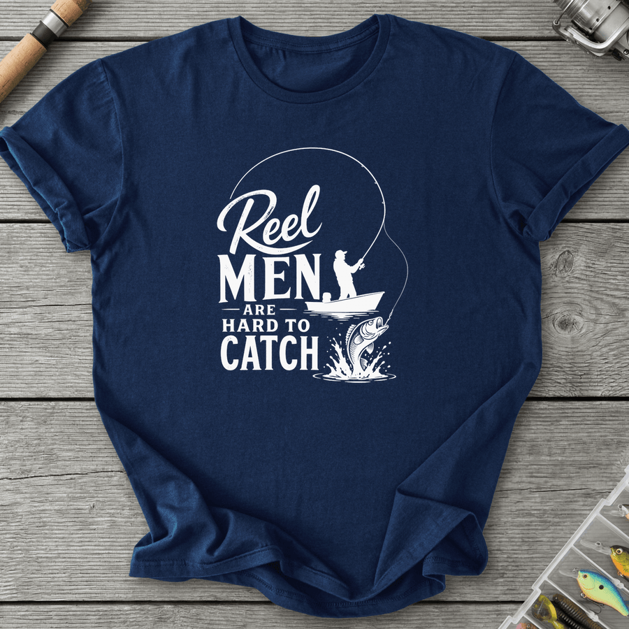 Reel Men Hard To Catch T-Shirt