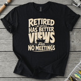 Retired Office View T-Shirt
