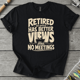 Retired Office View T-Shirt