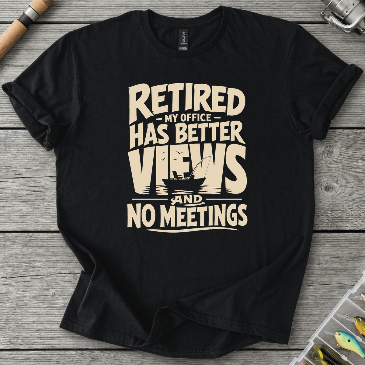 Retired Office View T-Shirt
