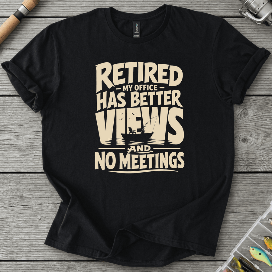 Retired Office View T-Shirt