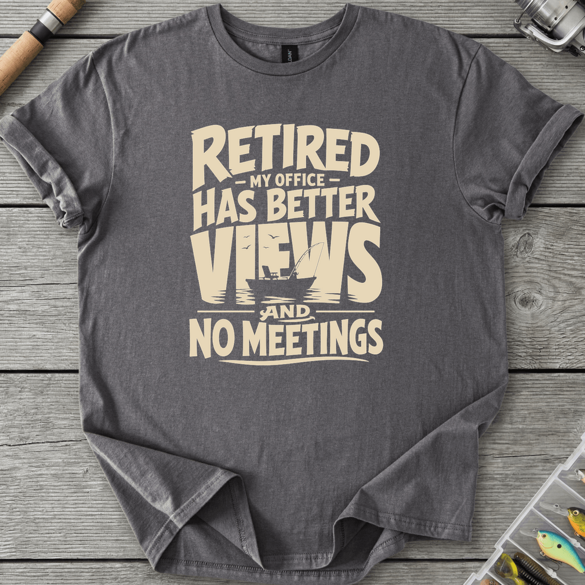 Retired Office View T-Shirt