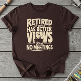 Retired Office View T-Shirt