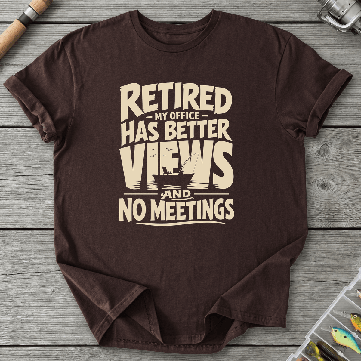Retired Office View T-Shirt