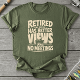 Retired Office View T-Shirt