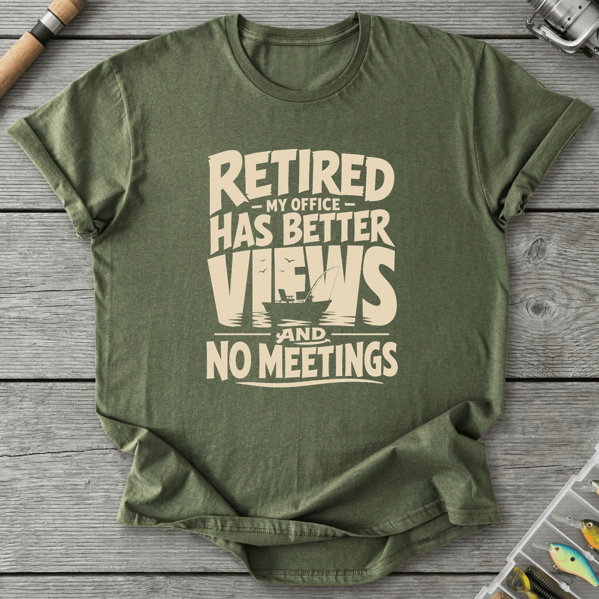 Retired Office View T-Shirt