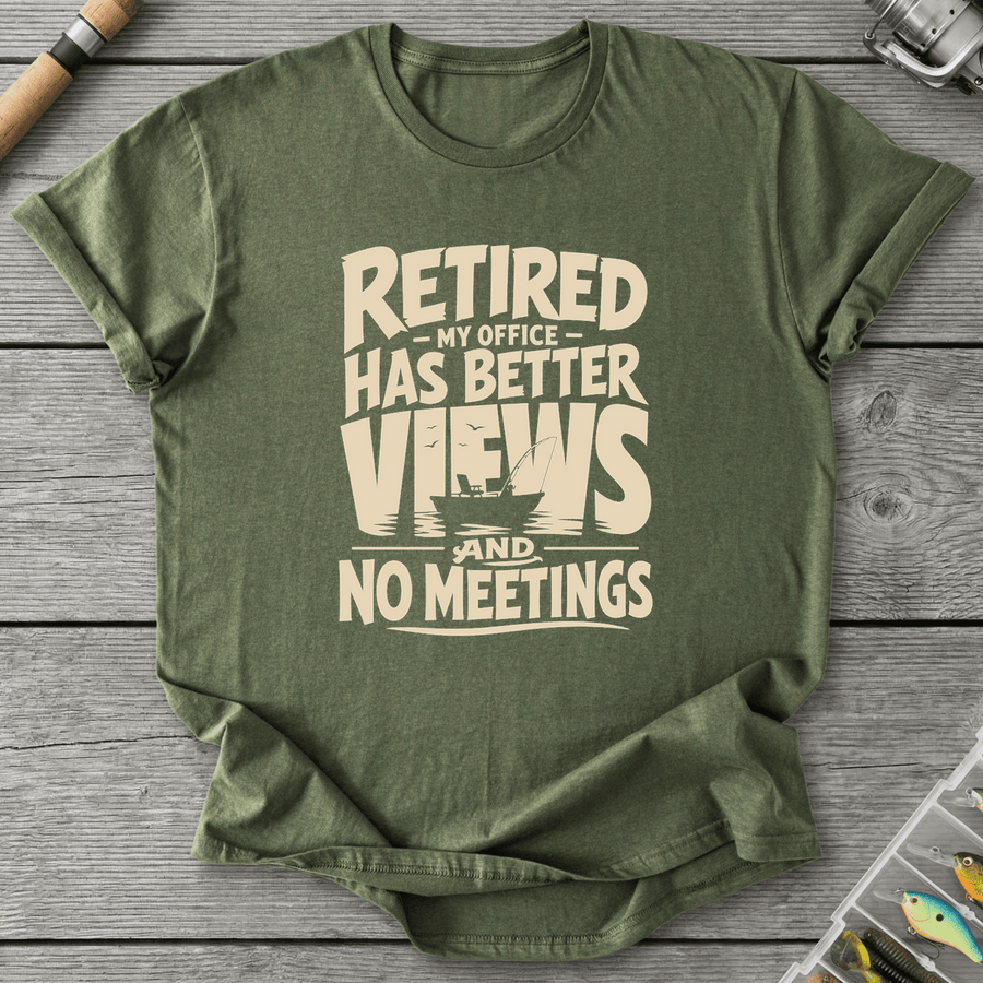 Retired Office View T-Shirt