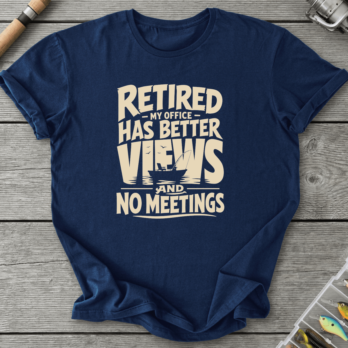 Retired Office View T-Shirt