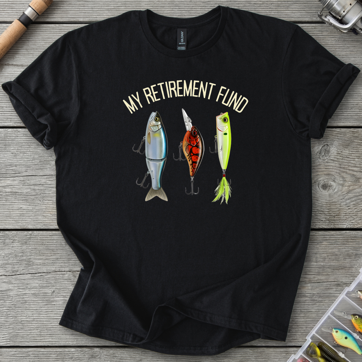 Angler Retirement Fund T-Shirt