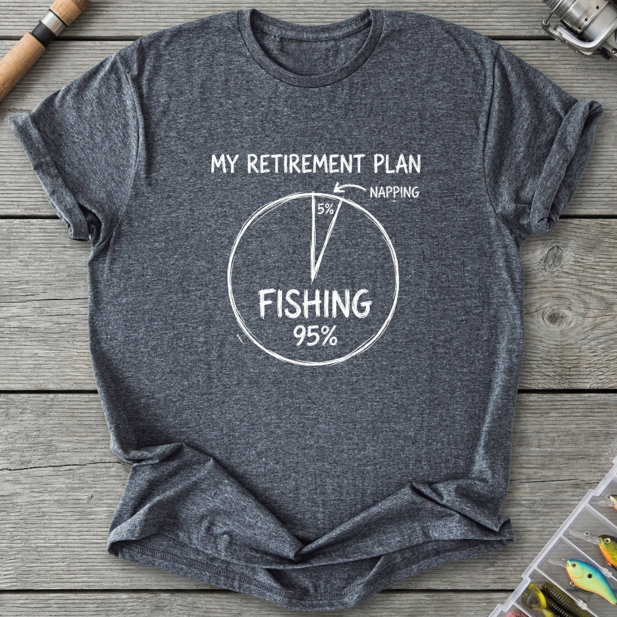 Fishing Retirement Plan T-Shirt
