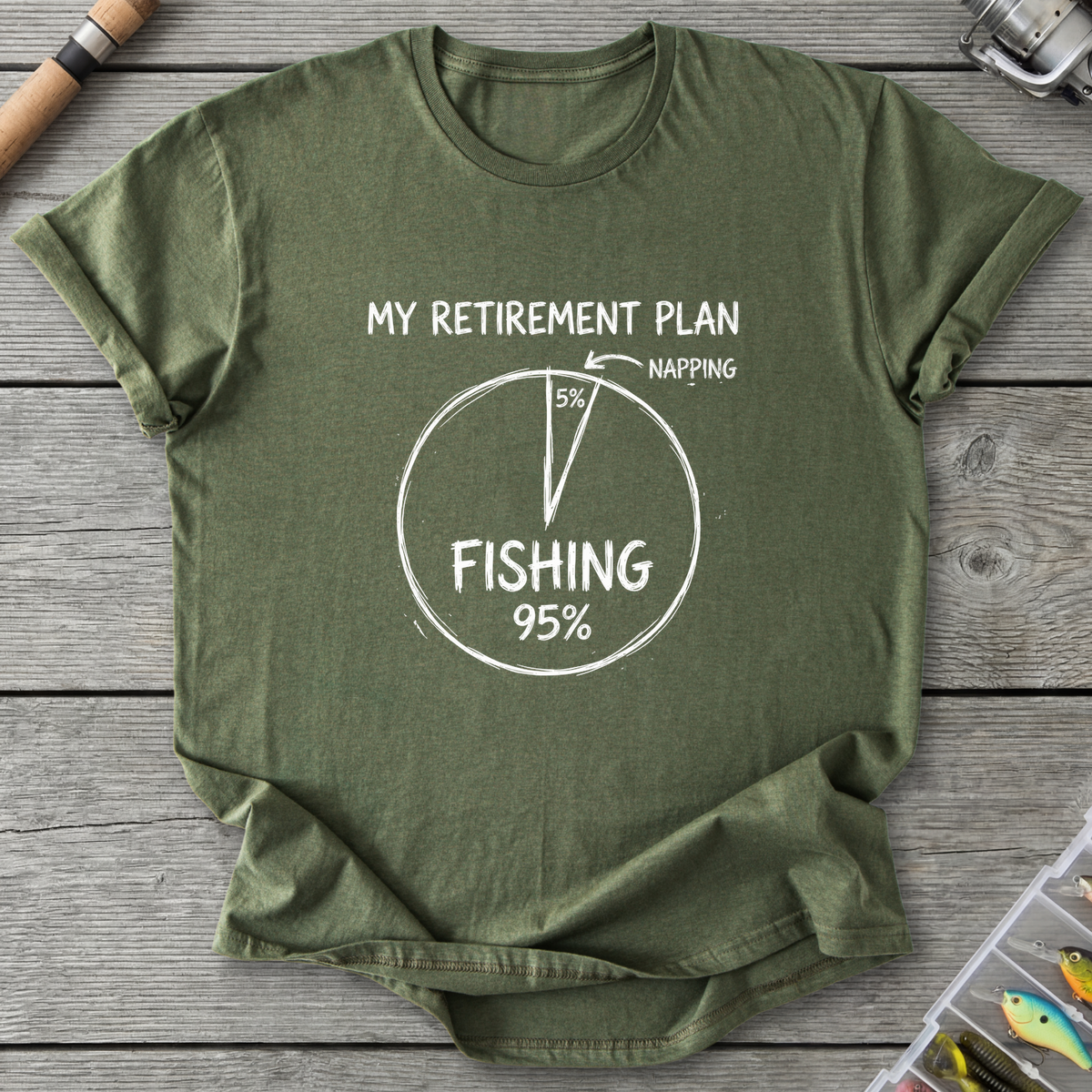 Fishing Retirement Plan T-Shirt