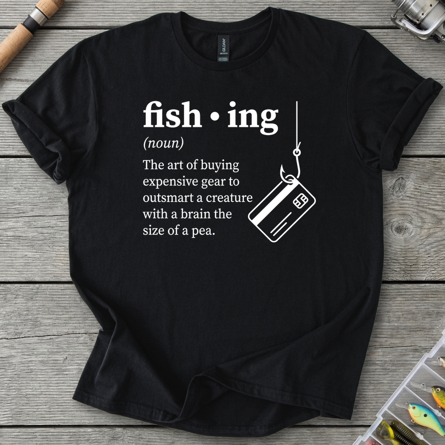 Funny Fishing Definition T-Shirt