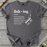 Funny Fishing Definition T-Shirt