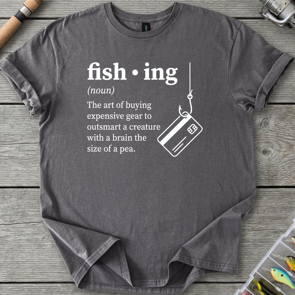 Funny Fishing Definition T-Shirt