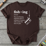 Funny Fishing Definition T-Shirt