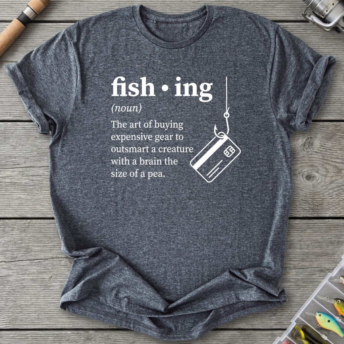 Funny Fishing Definition T-Shirt