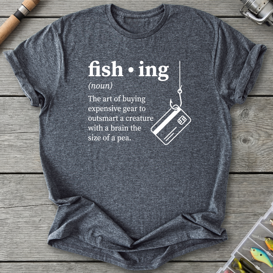 Funny Fishing Definition T-Shirt