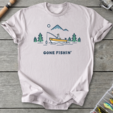 Gone Fishin' Minimalist T-Shirt