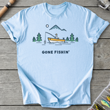 Gone Fishin' Minimalist T-Shirt