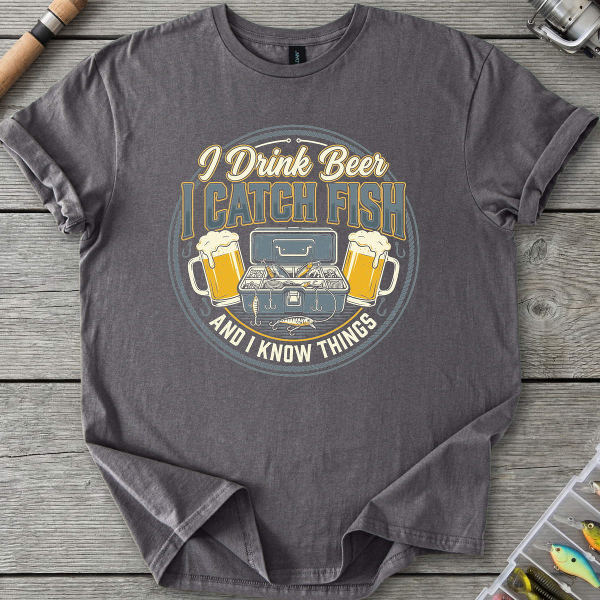 I Drink Beer, I Catch Fish T-Shirt