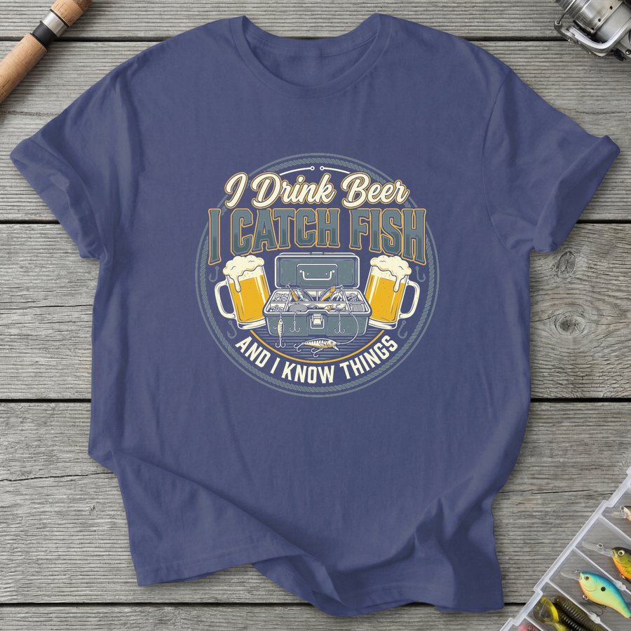 I Drink Beer, I Catch Fish T-Shirt