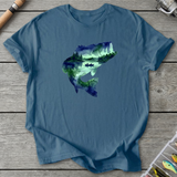 Largemouth Bass Silhouette T-Shirt