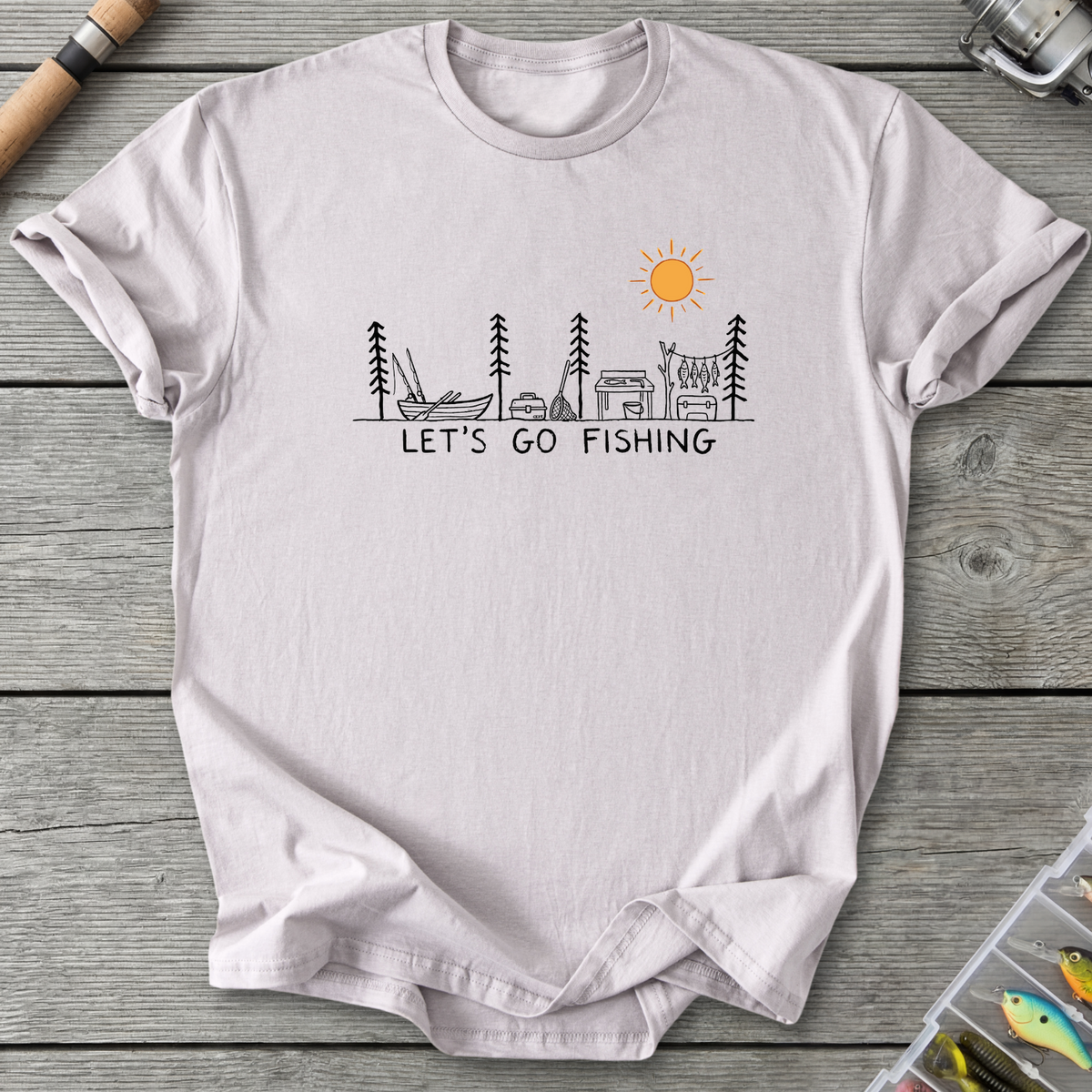 Let's Go Fishing T-Shirt