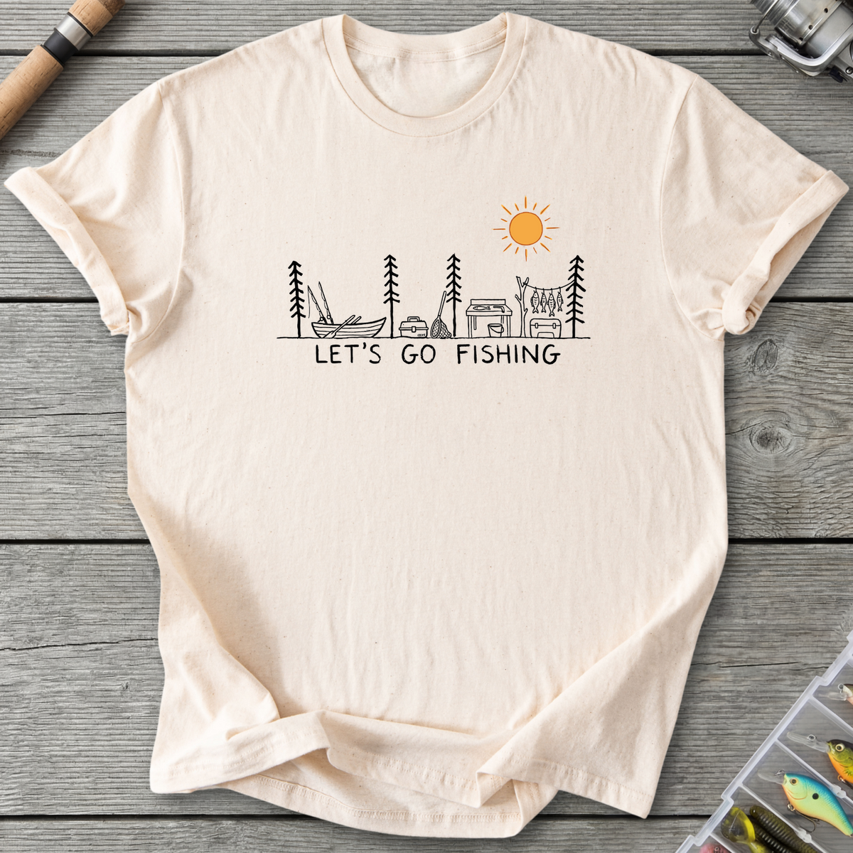 Let's Go Fishing T-Shirt