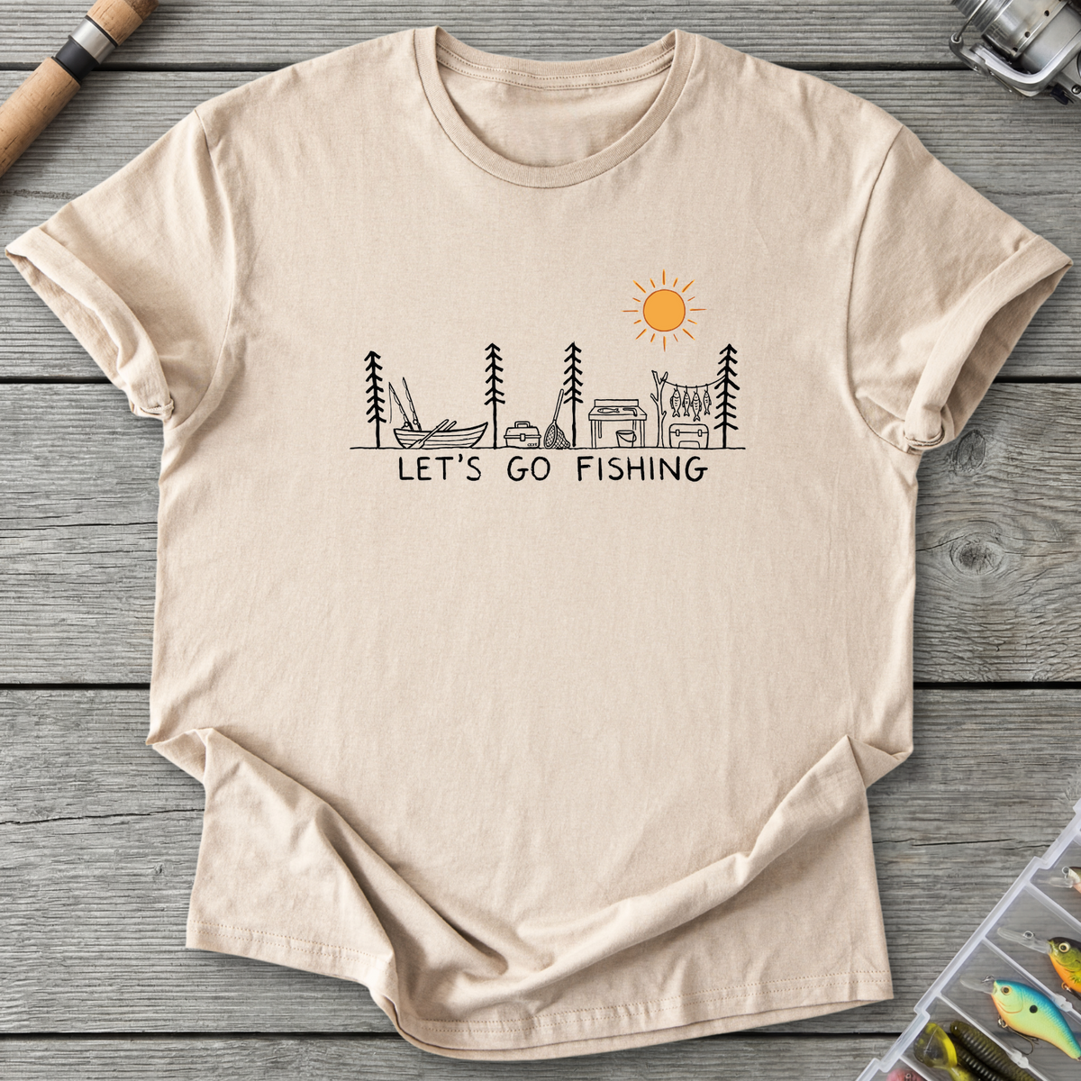 Let's Go Fishing T-Shirt