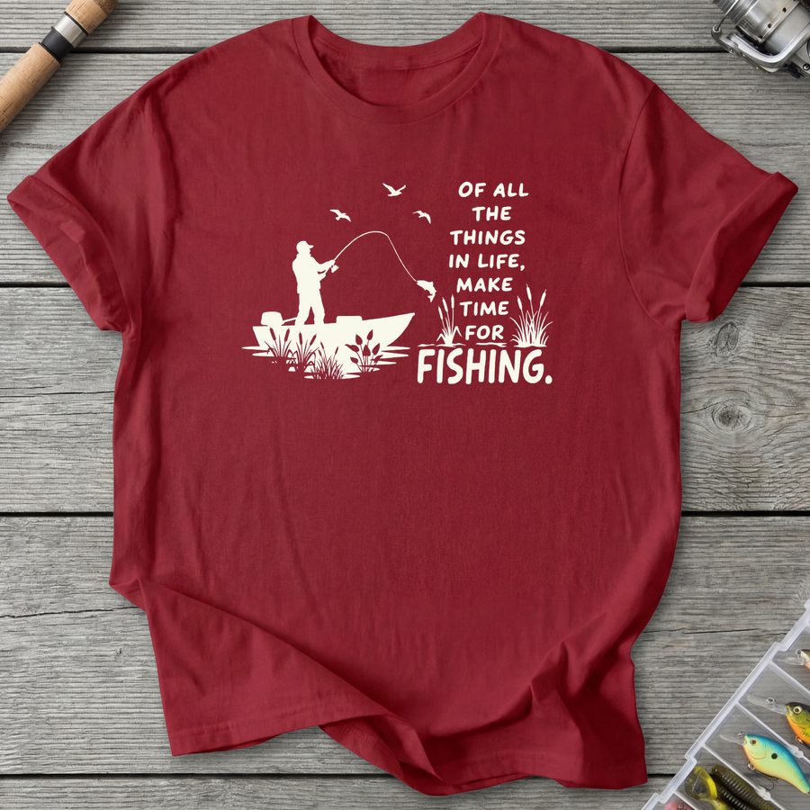 Make Time for Fishing T-Shirt