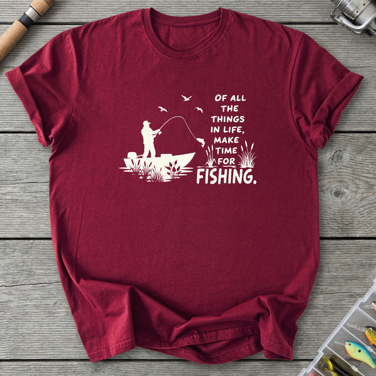 Make Time for Fishing T-Shirt