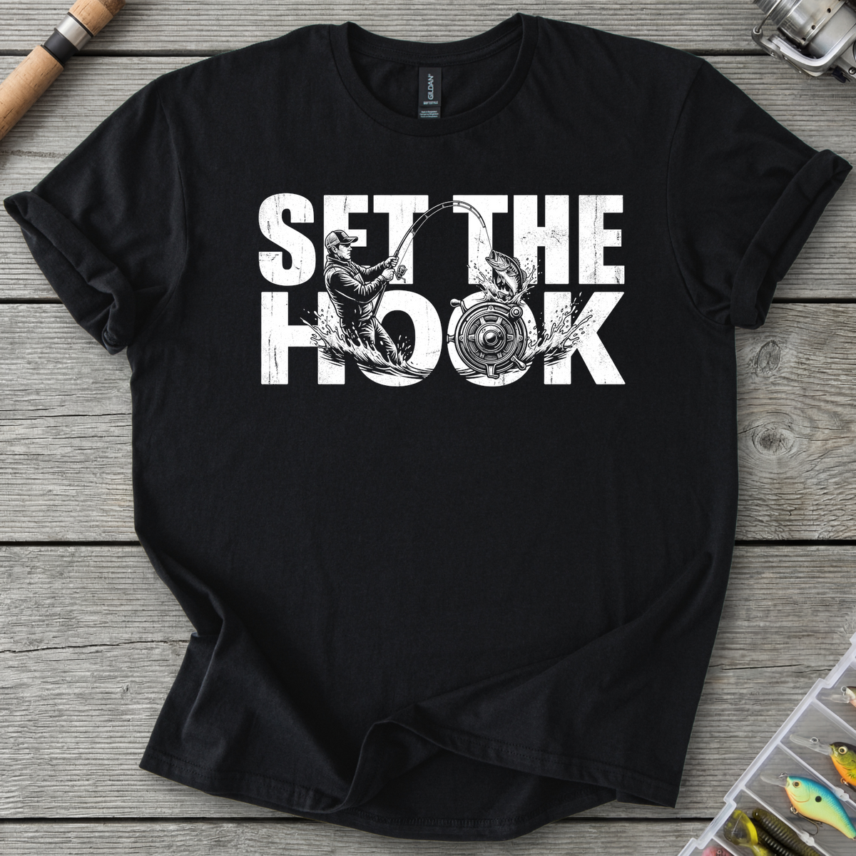 Set the Hook Fishing T-Shirt