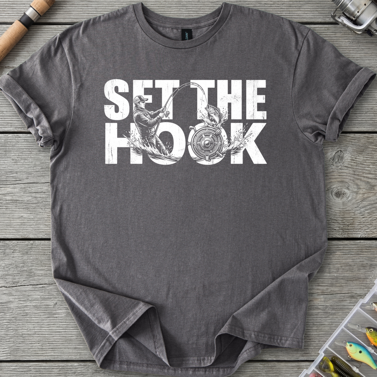 Set the Hook Fishing T-Shirt