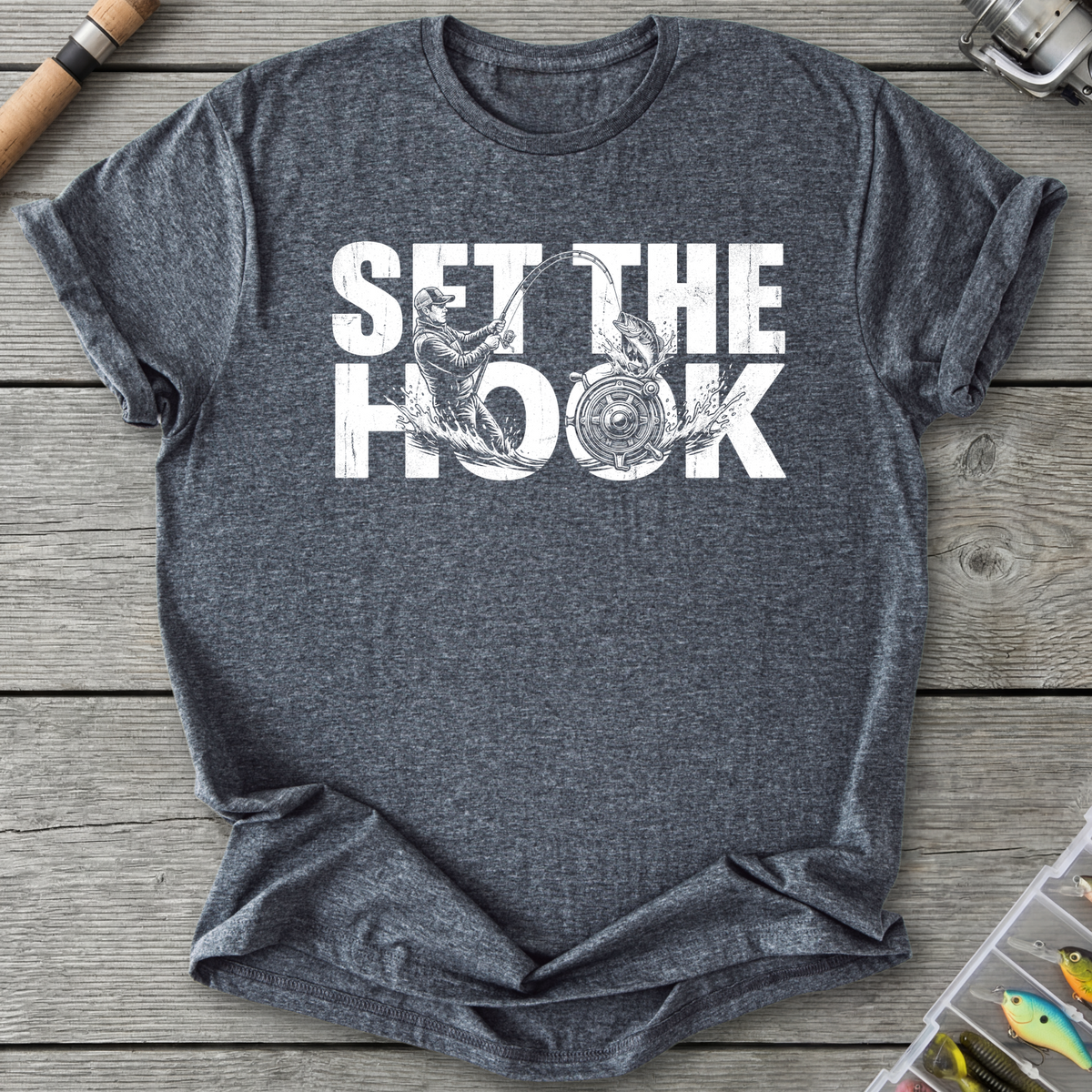 Set the Hook Fishing T-Shirt