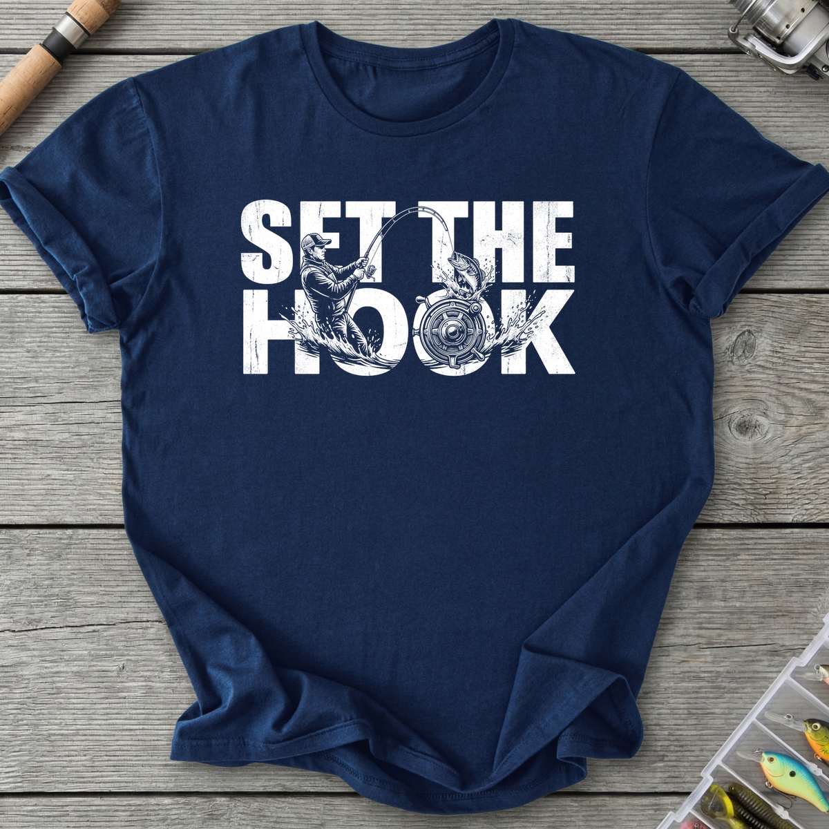 Set the Hook Fishing T-Shirt