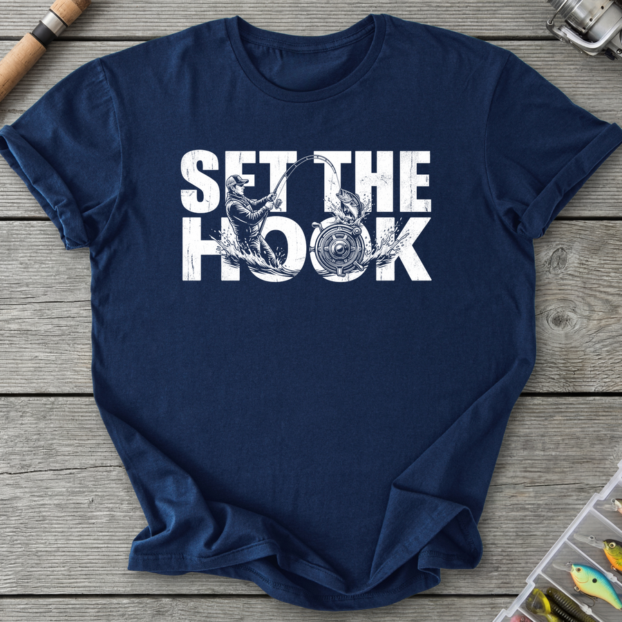 Set the Hook Fishing T-Shirt