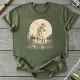 Skeleton Go Fishing T-Shirt