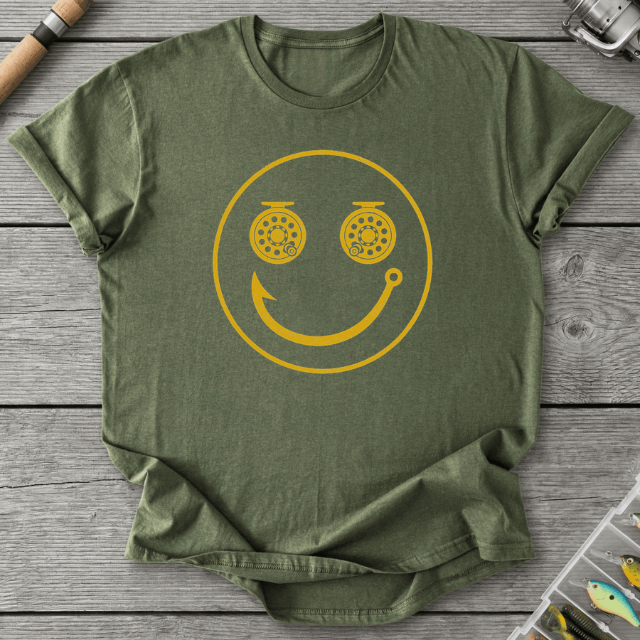 Smiley Fisherman T-Shirt