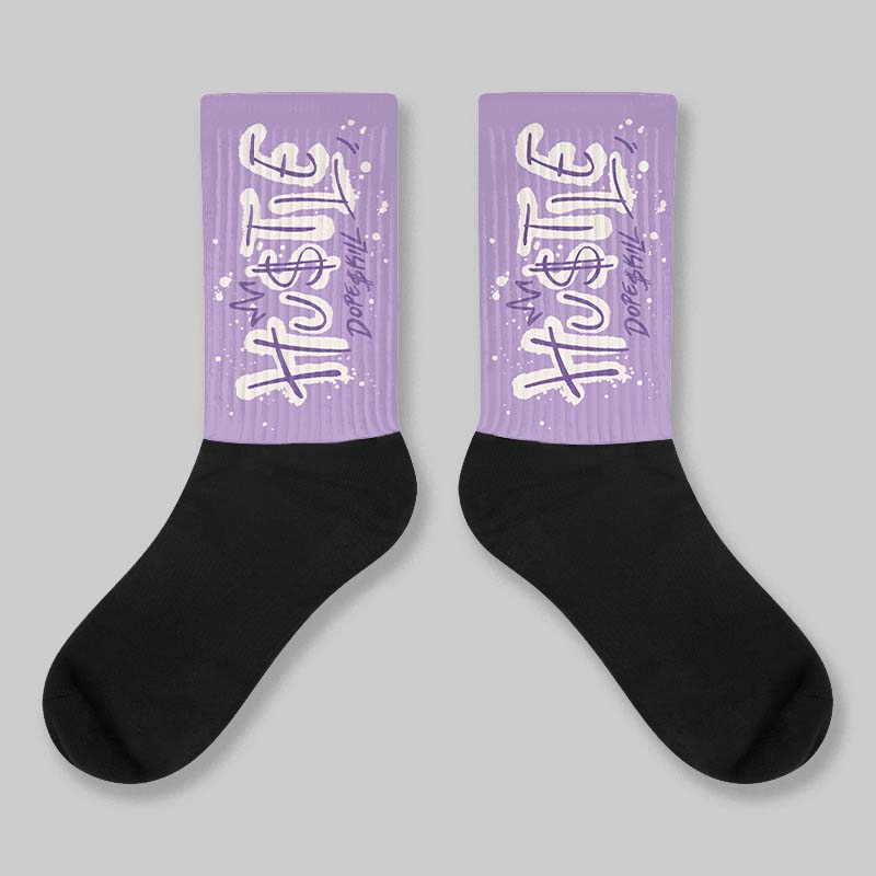 Hydrangeas 10s DopeSkill Sublimated Sock Hustle Graphic