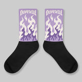 Hydrangeas 10s DopeSkill Sublimated Sock FIRE Graphic