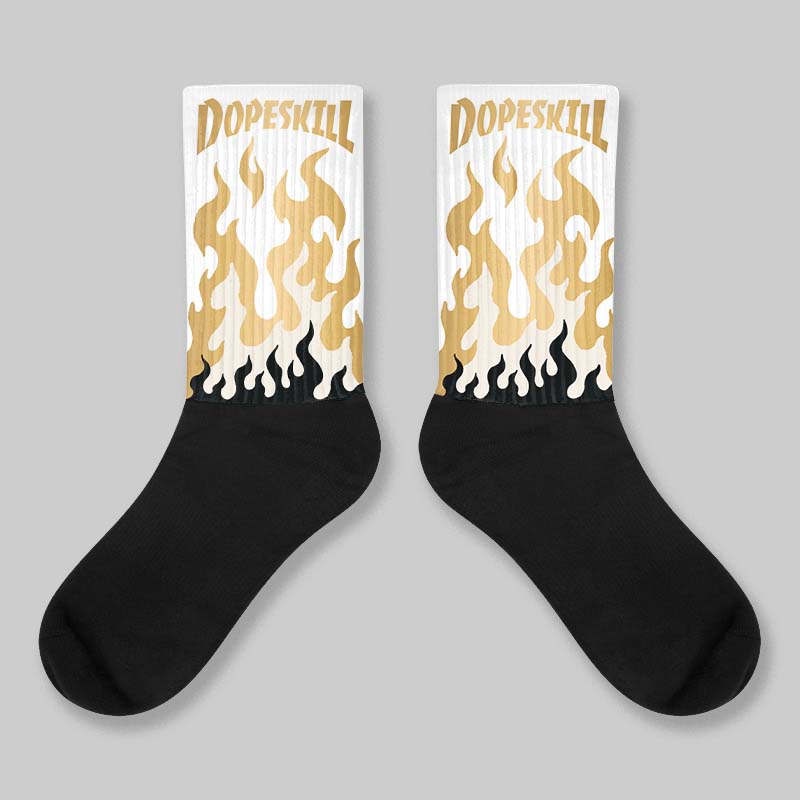 “Mother’s Day” 11s DopeSkill Sublimated Socks FIRE Graphic