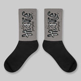 Cave Stone 4s DopeSkill Sublimated Sock Hustle Graphic