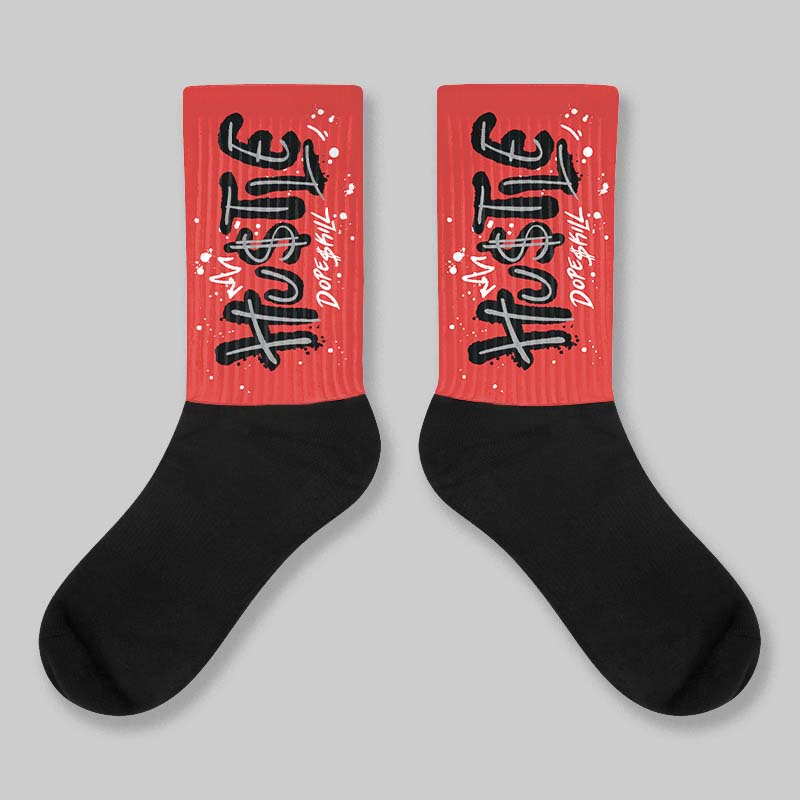 Toro Bravo 4s DopeSkill Sublimated Socks Hustle Graphic
