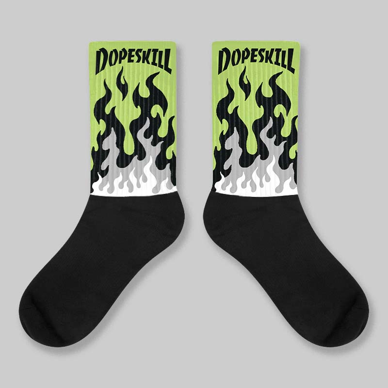 Max 95 OG 'Neon' DopeSkill Sublimated Sock FIRE Graphic